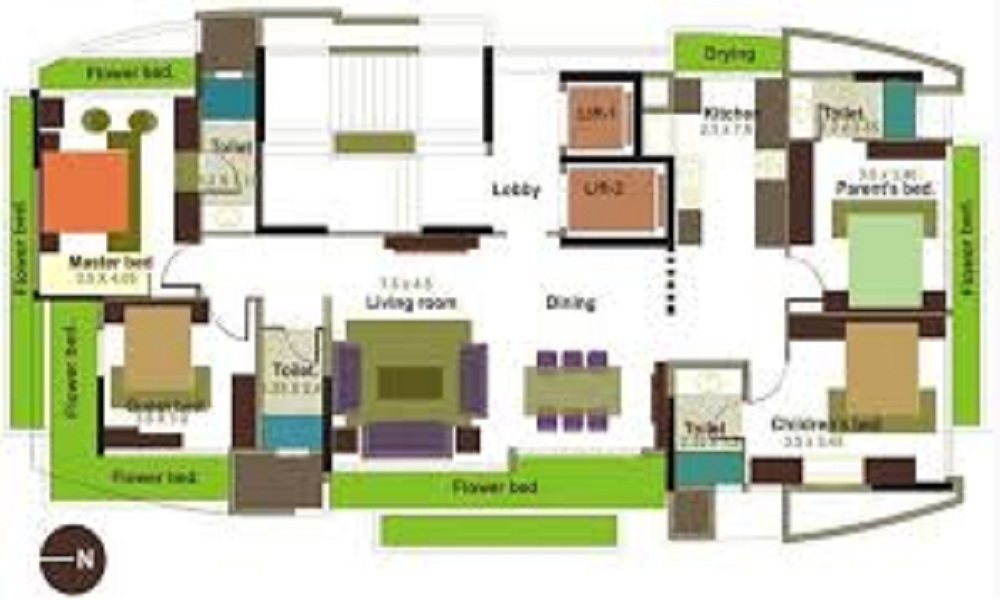 Eiffel Annapoorna Floor Plan