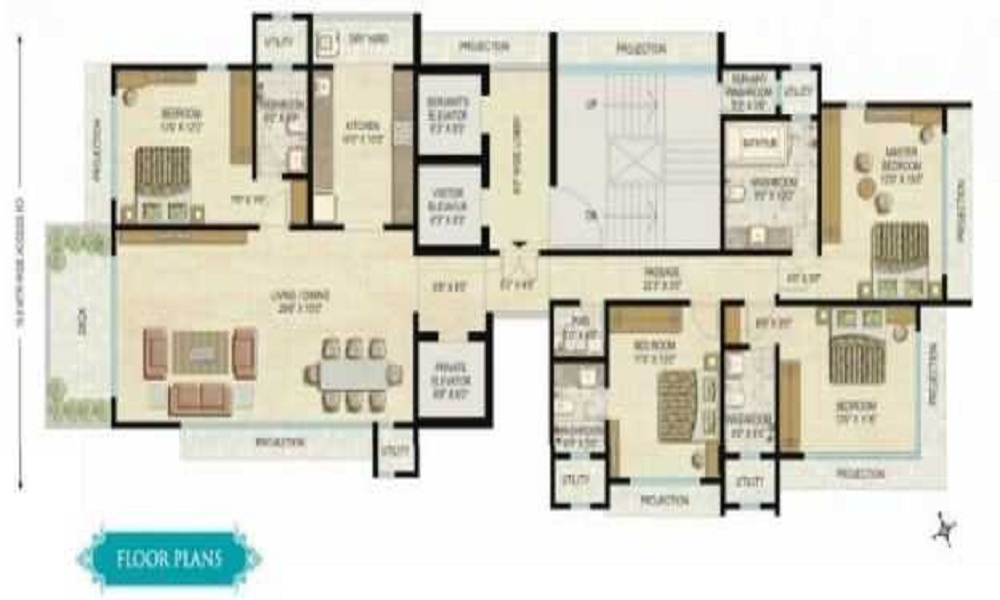 Ekta Oculus Floor Plan