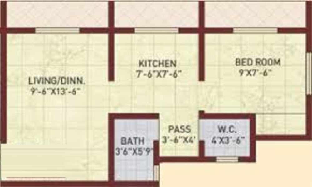 Ashapura Poonam Hill Floor Plan