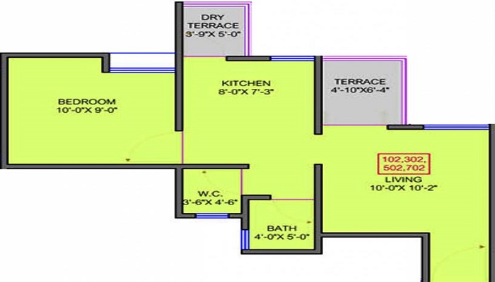 Mantra City 360 Floor Plan
