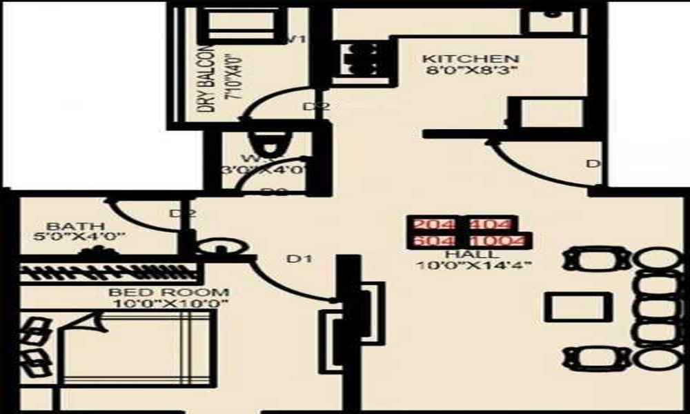 Majestique Magnum Floor Plan