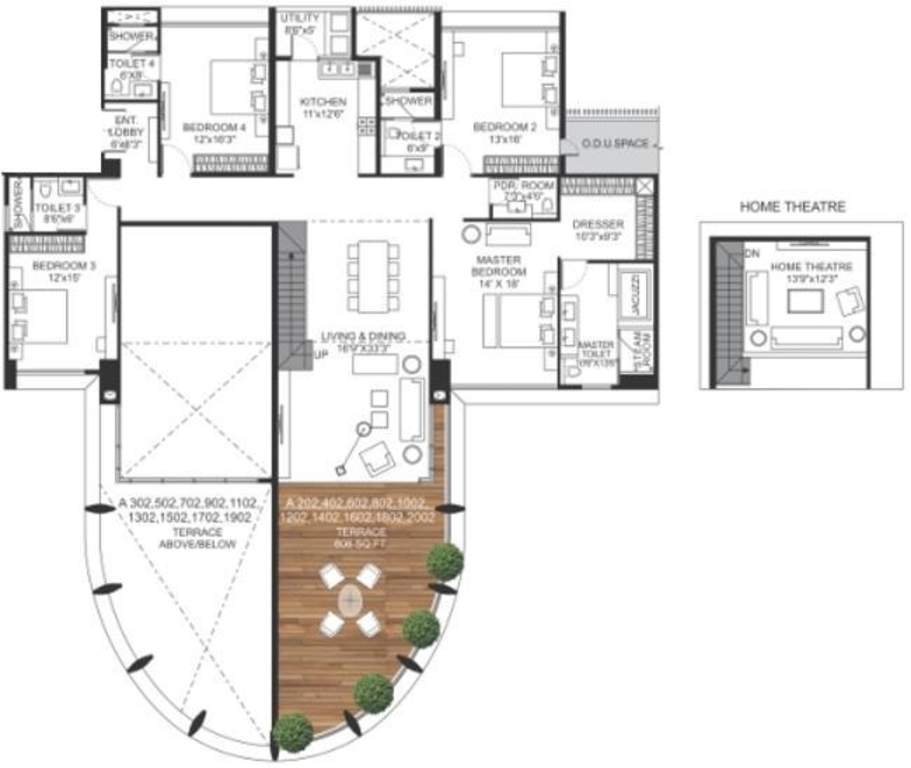 Marvel Verano Floor Plan