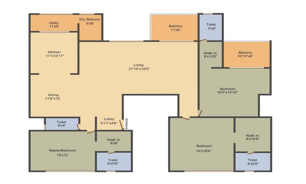 Pride Wilasa Floor Plan