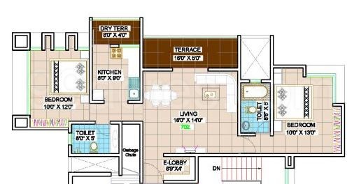 BU Bhandari Crescendo Floor Plan