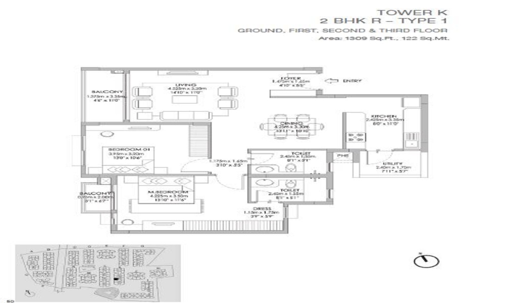 Godrej Eternity Floor Plan