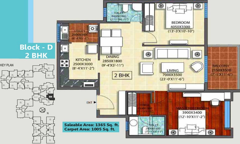Ozone Promenade Floor Plan