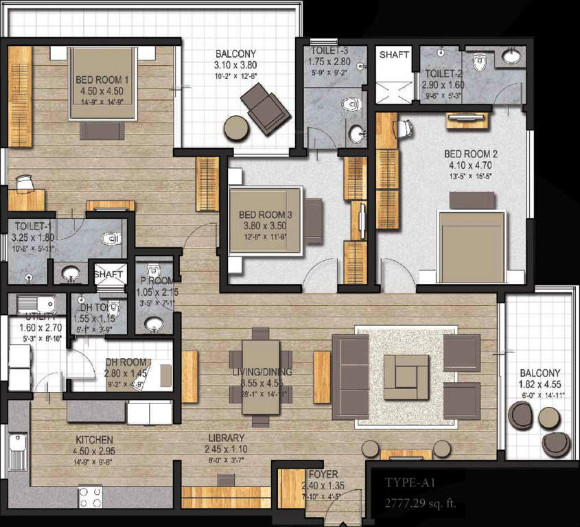 Sobha 25 Richmond Floor Plan