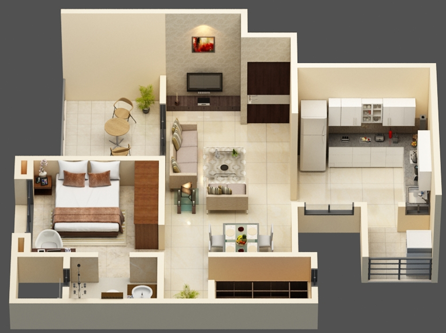 Goel Ganga Fairmont Floor Plan