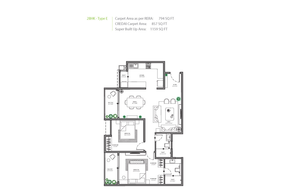 Assetz 63 Degree East Floor Plan