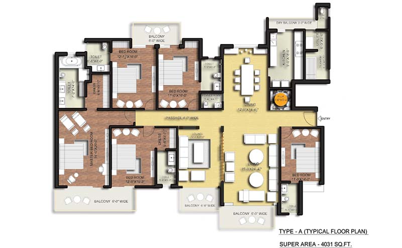 Tulip Ace Floor Plan