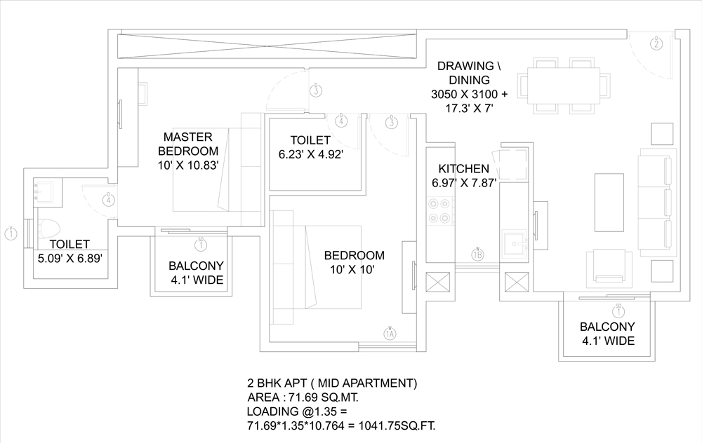 Imperia Armada Floor Plan