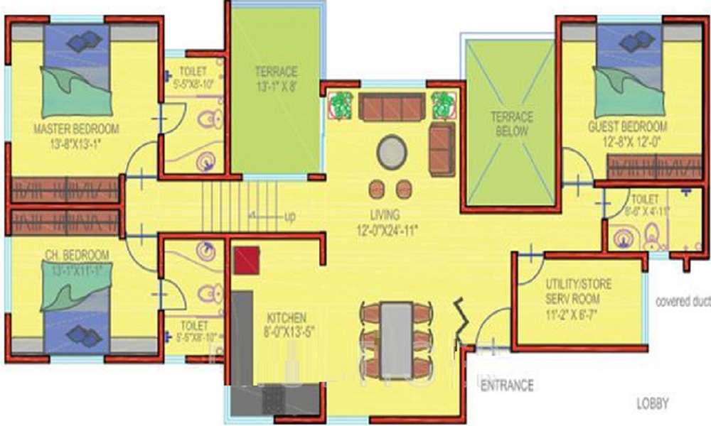 Gera Regent Park Floor Plan
