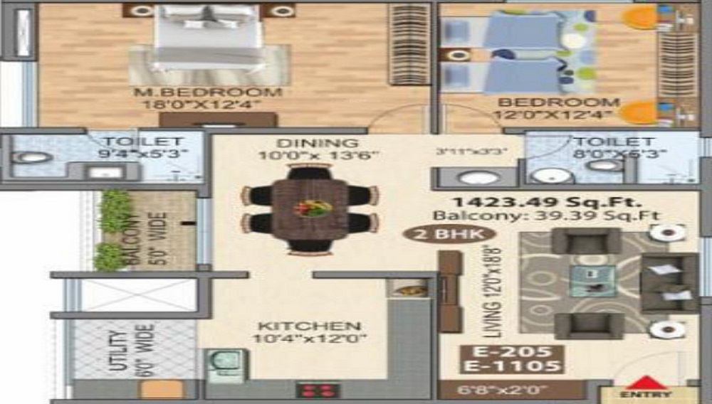 Gera Emerald City Floor Plan
