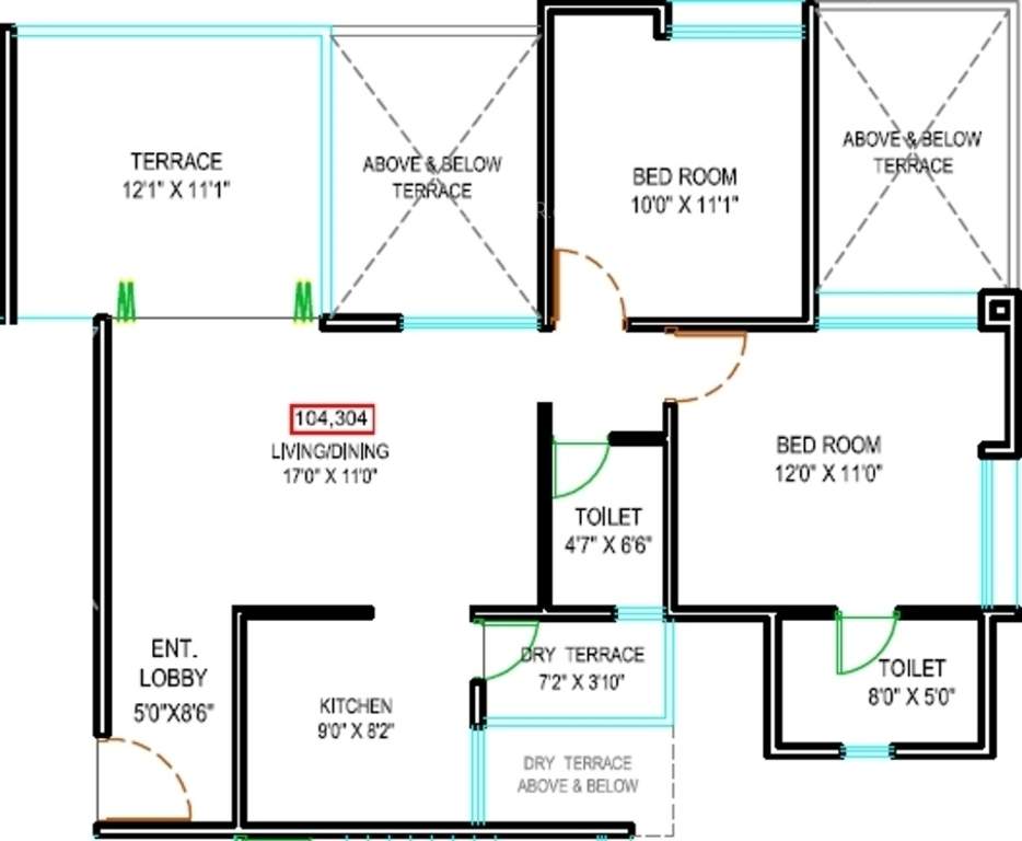 Majestique Navkaar Floor Plan