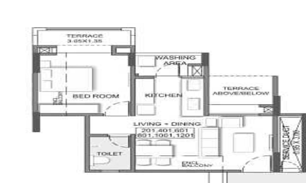 Puranik Aldea Espanola Floor Plan