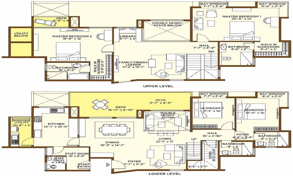 3 BHK+3T 2269/sqft-saleable Sqft Apartment For Sale In VTP Group Urban Space In NIBM Floor Plan