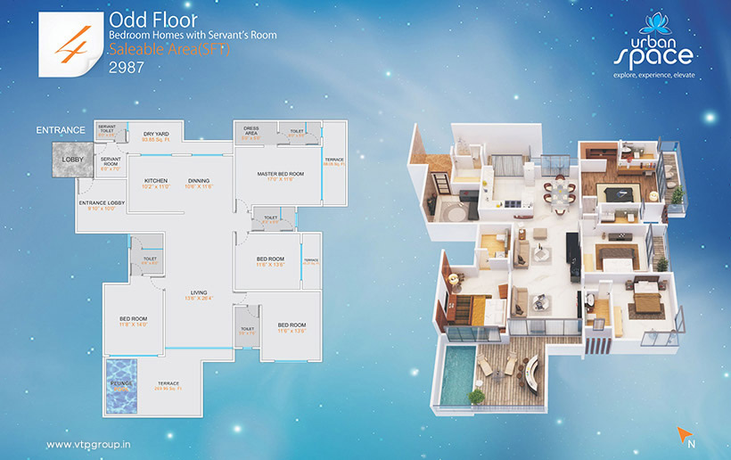 VTP Group Urban Space Floor Plan