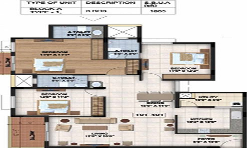 Sterling Pointe Floor Plan