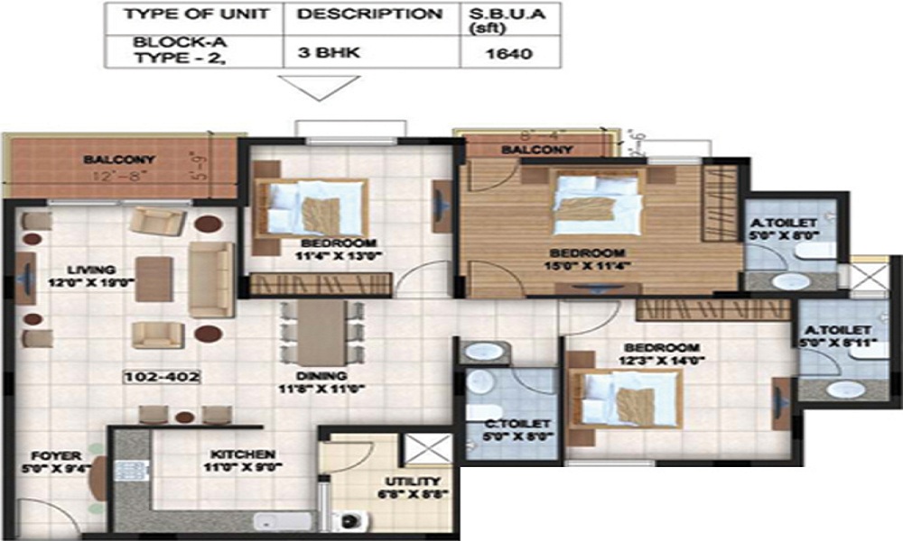 Sterling Pointe Floor Plan