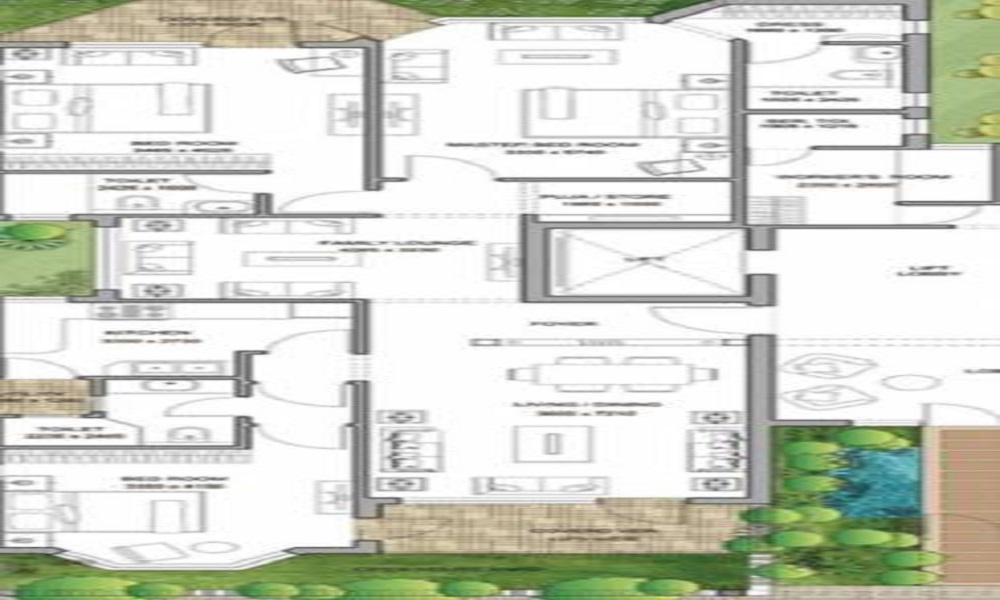 Jaypee Greens Spa Court Floor Plan