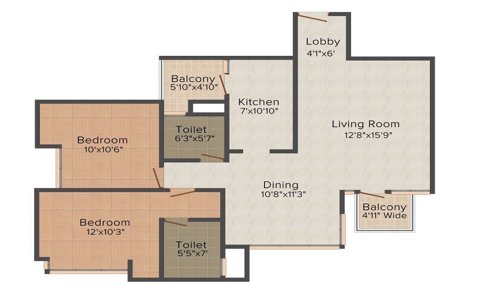 Pioneer Park Floor Plan