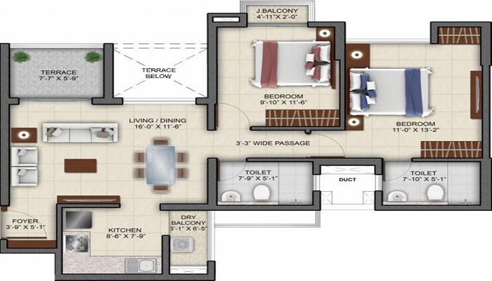 Tata Primos Floor Plan