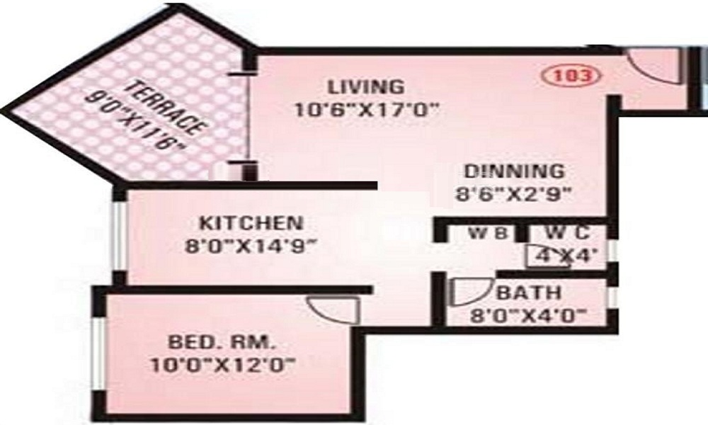 GK Roseland Residency Floor Plan
