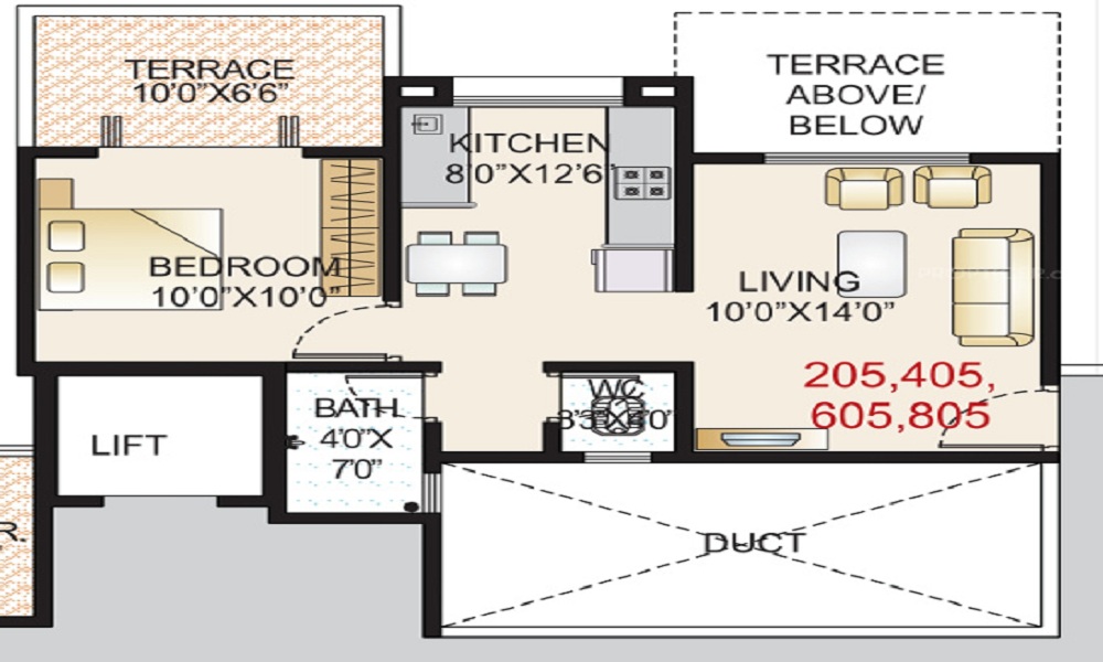 GK Palacio Floor Plan