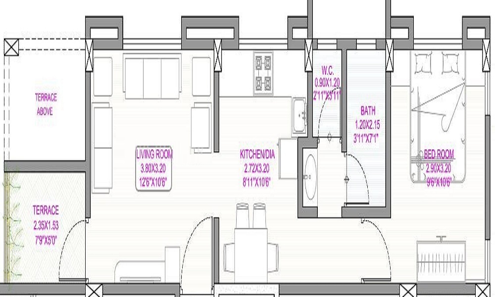 Achalare Eternity Floor Plan
