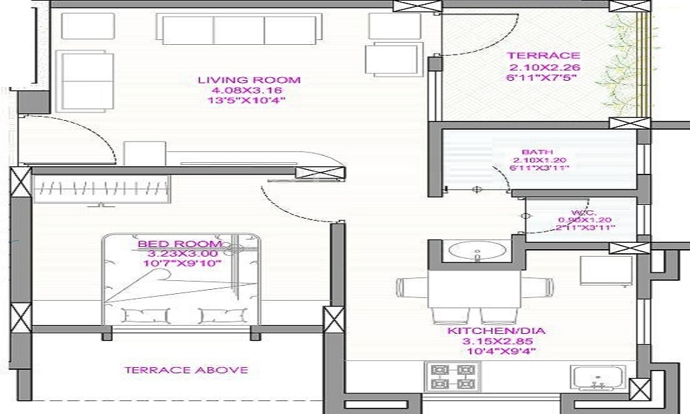 Achalare Eternity Floor Plan
