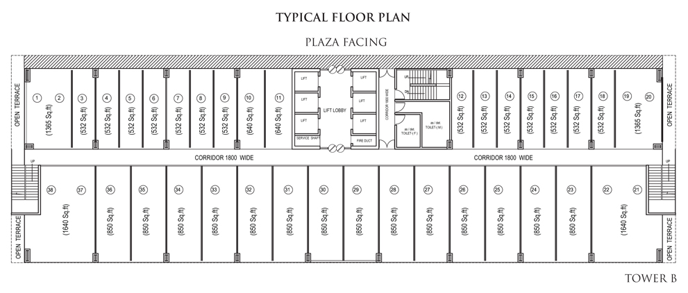 Bhutani Alphathum Floor Plan