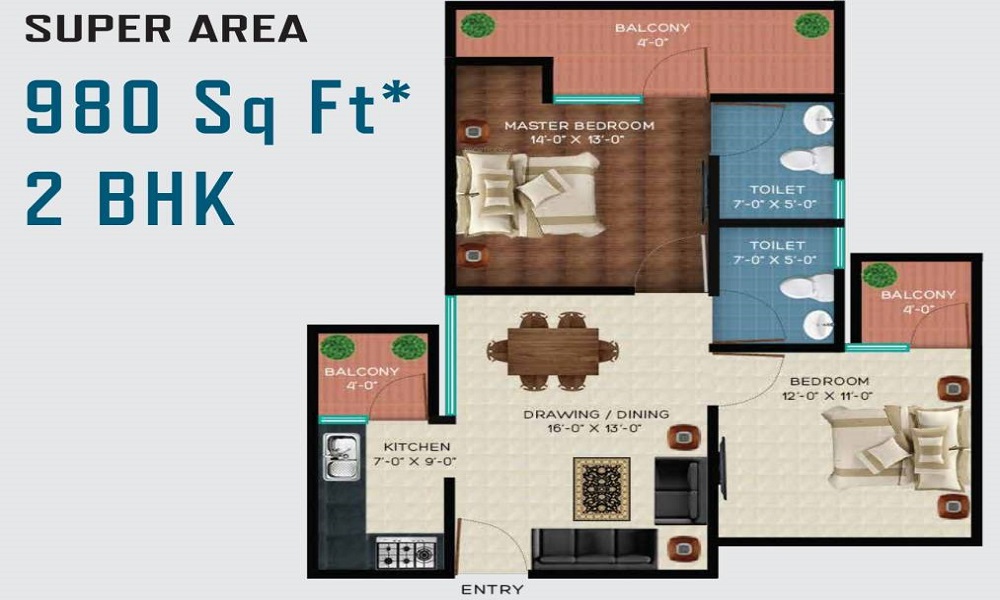 Revanta Smart Homes Floor Plan