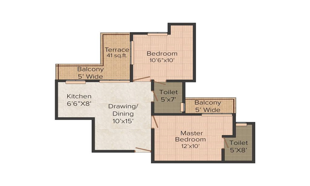 Amrapali Tropical Garden Floor Plan