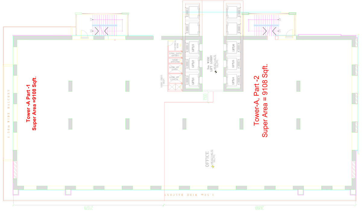 ET World Trade Tower Floor Plan
