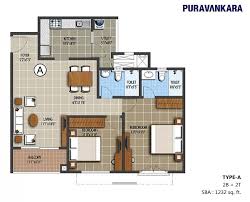 Purva High Waves Floor Plan