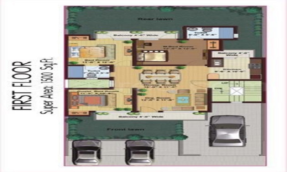 M2K Spring Floors Floor Plan