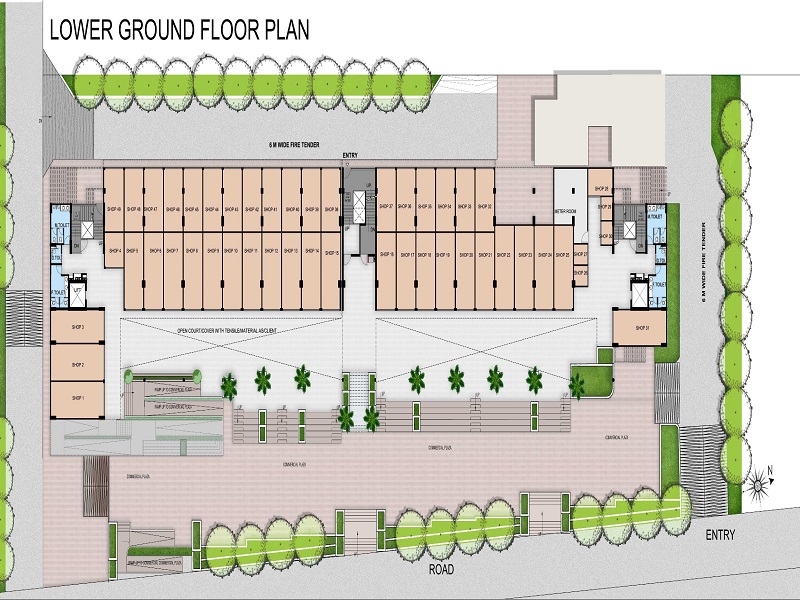 Panchsheel Greens Mart Floor Plan