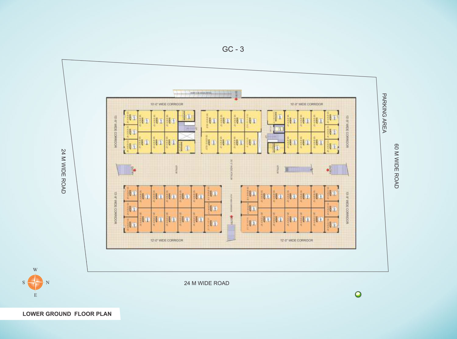 Gaur City Plaza  Floor Plan