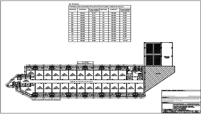 Kolte Patil City Vista Floor Plan