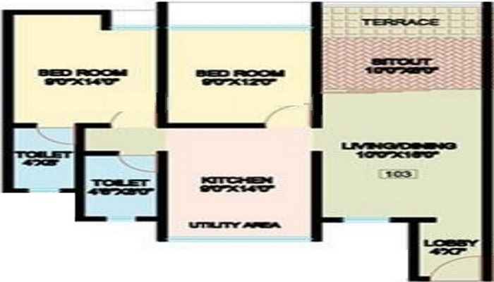 Nanded City Development Sarang Floor Plan