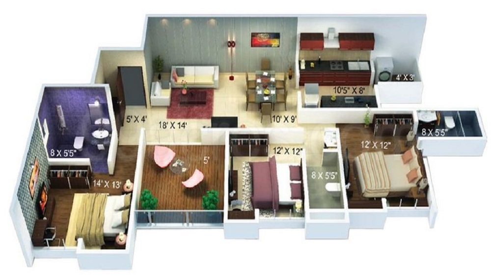 Revanta Kings Court Floor Plan