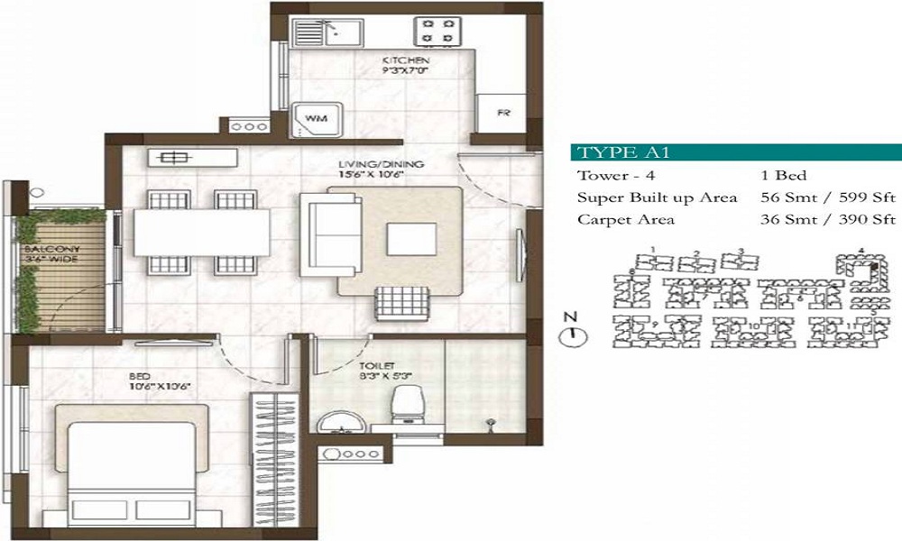 Prestige Courtyards Floor Plan