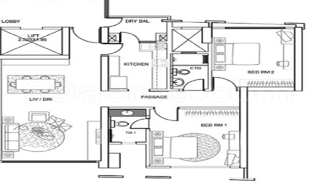 Godrej Planet Floor Plan