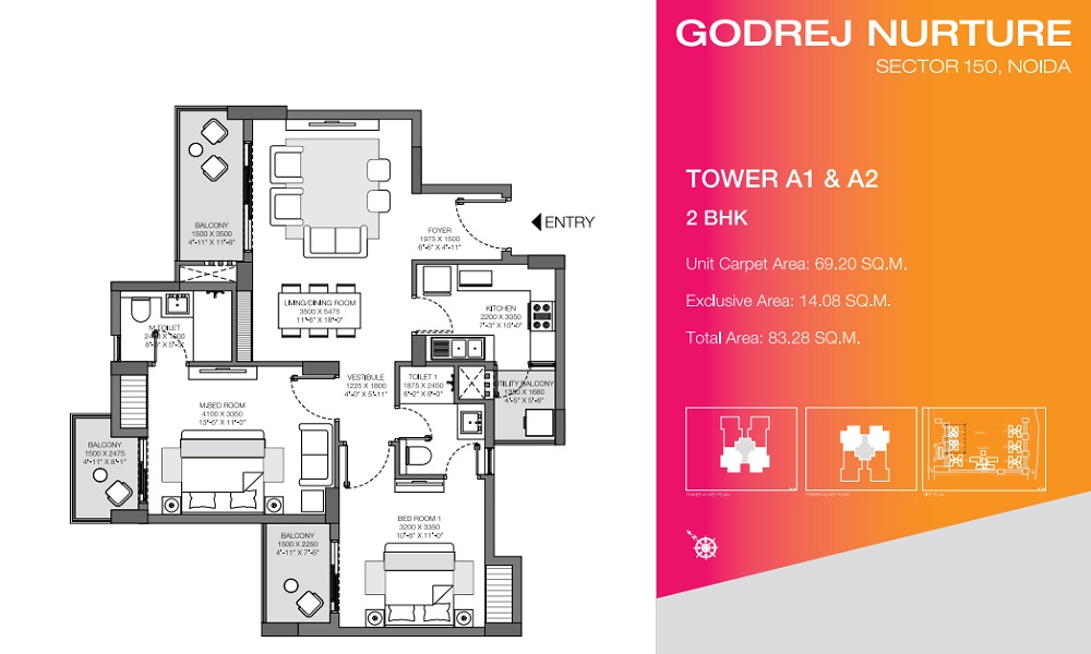 Godrej Nurture Floor Plan