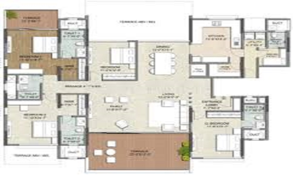 Kalpataru Jade Residences Floor Plan