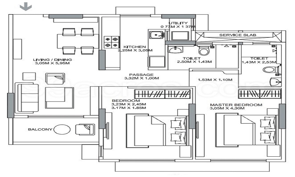 Godrej Nova Floor Plan