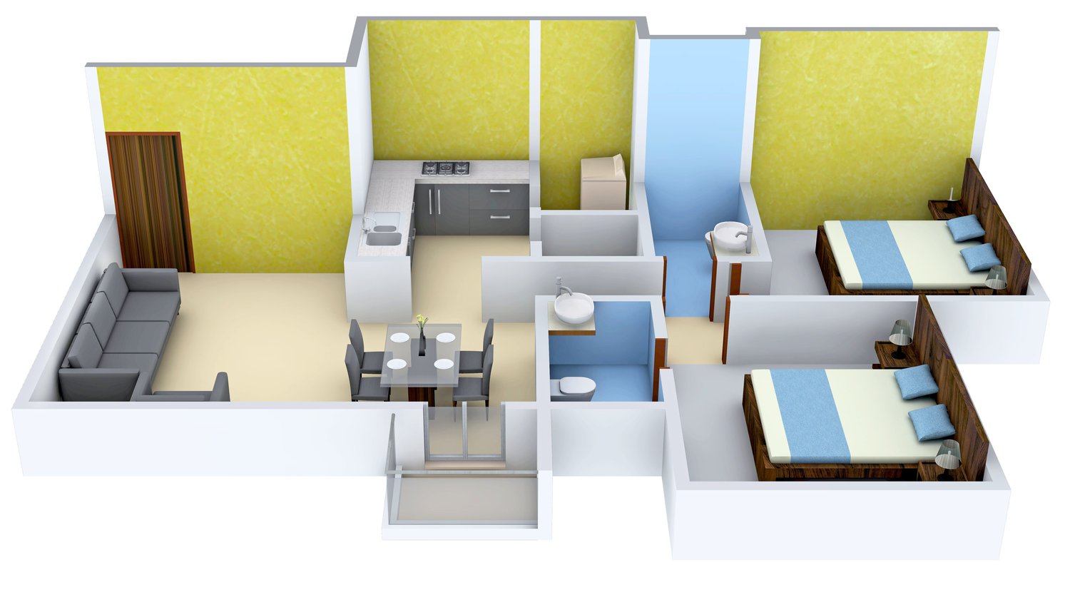 Ajmera Casa Vyoma Floor Plan