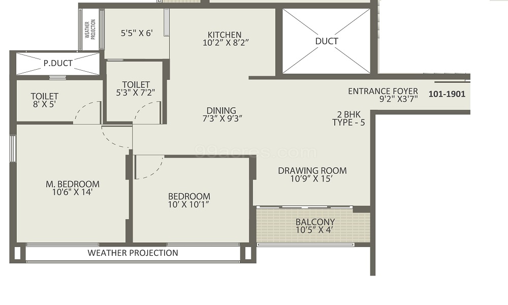 Arvind Oasis Floor Plan