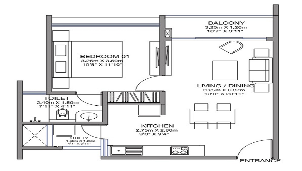 Godrej Reflections Floor Plan