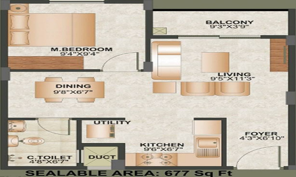 Sowparnika Tharangini Floor Plan